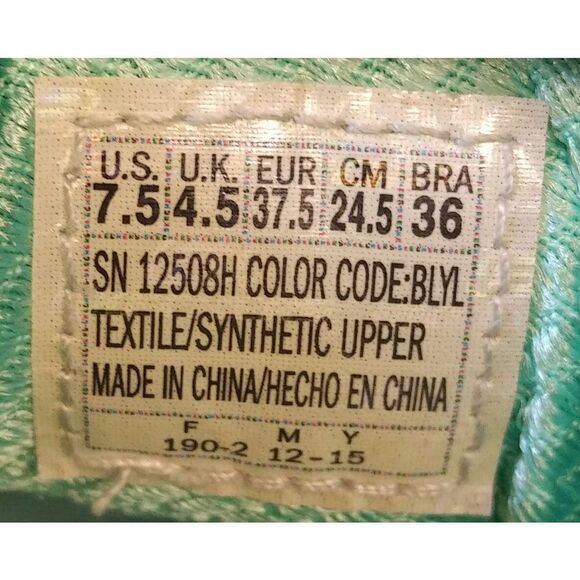 Skechers Flex Appeal Arctic Trainers Shoes Womens Size 7.5‎ Blue Sneakers Casual - Picture 8 of 8